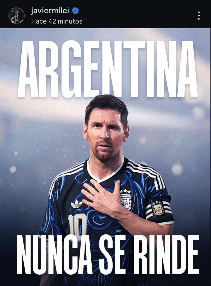 DiegoMac227's tweet photo. 🇦🇷l Argentina NUNCA se rinde. https://t.co/yKLA2JKiR4