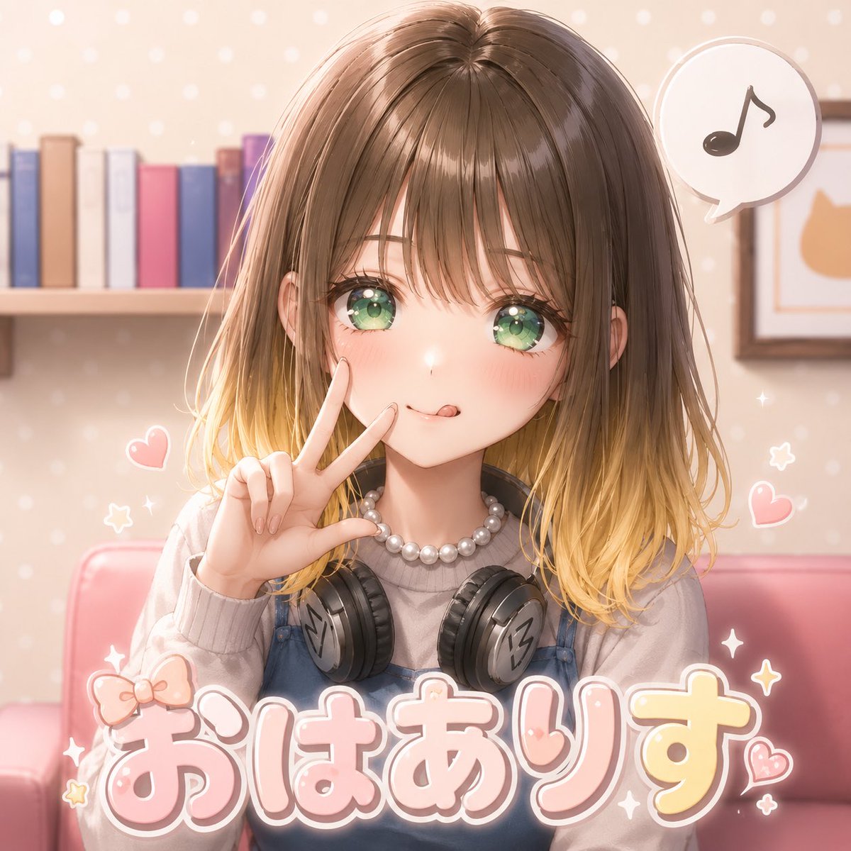 Alice_activist's tweet photo. #Palmu 
おはありす❣️
今日の枠は、18時からになります！
雑談枠の予定ですが、歌って欲しいよって曲あればリクエストOKです！ https://t.co/Ry1ICE7zoO