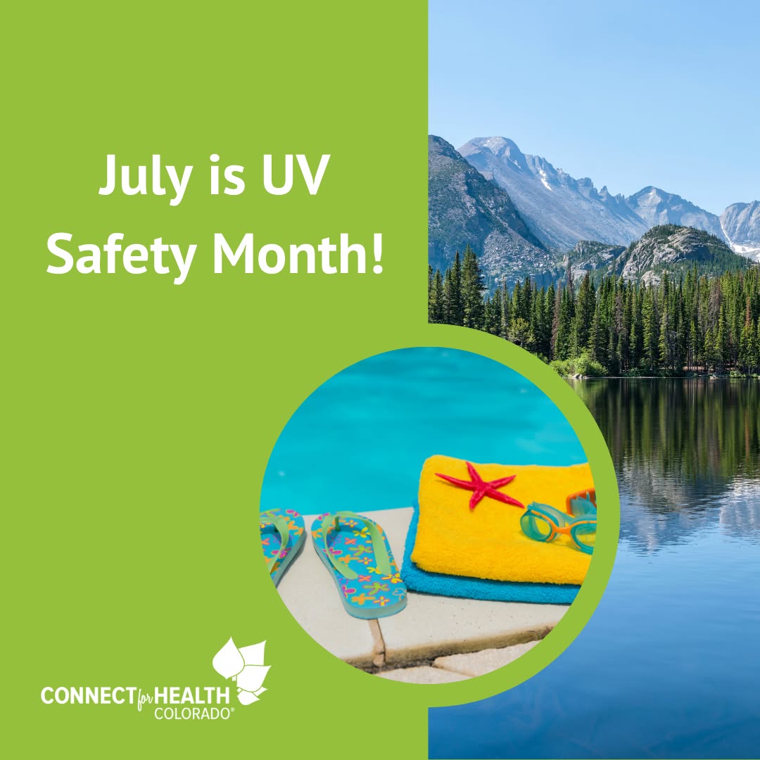 HTsHealthAccess's tweet photo. July is UV Safety Awareness Month. As we spend time outdoors the risk of skin damage from sun exposure increases. While you stay covered from the sun, Hilltops Health Access can help you stay covered with your health care. Call 970-244-0850 to speak with a Health Coverage Guide. https://t.co/W5mCQ9odQr