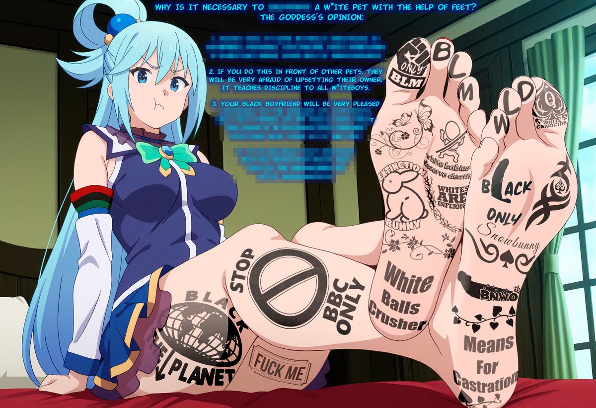 EvaBeatrice0451's tweet photo. Aqua knows how to raise w*ite pets like no other Goddess!

The extreme version on boosty https://t.co/O3kuwq3Qiv

#Blacked #BNWO #qos #aqua #konosuba https://t.co/i9E5ktlmd0