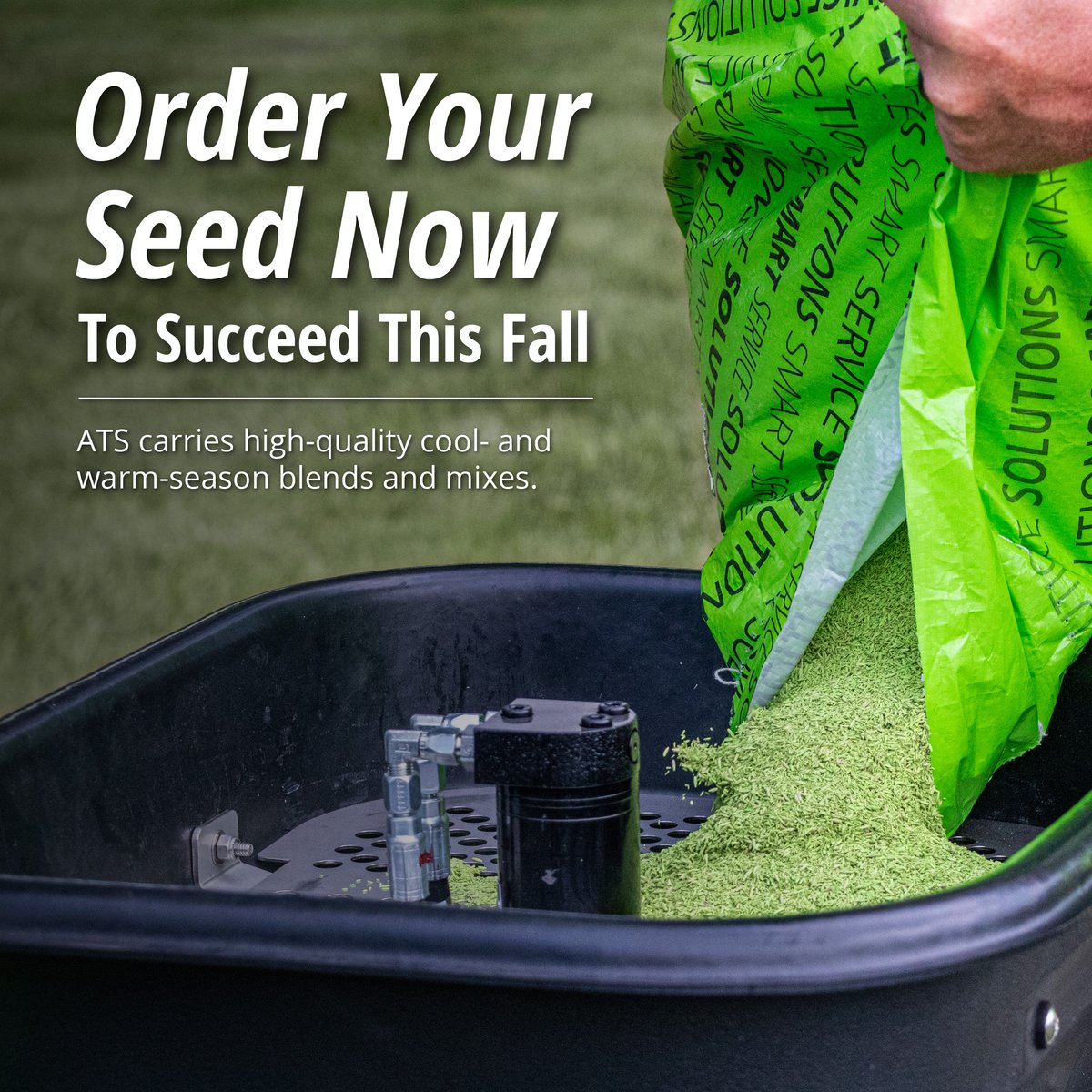 AdvancedTurf's tweet photo. It may seem early, but now’s the time to get prepared for fall seeding. ⏰ We carry the high-quality cool- and warm-season blends and mixes you need to succeed! Check out our 2026 Seed Newsletter to read our update on the current harvest situation, view our seed guide, and access other helpful resources. 
https://t.co/xNTZ1A9cly
