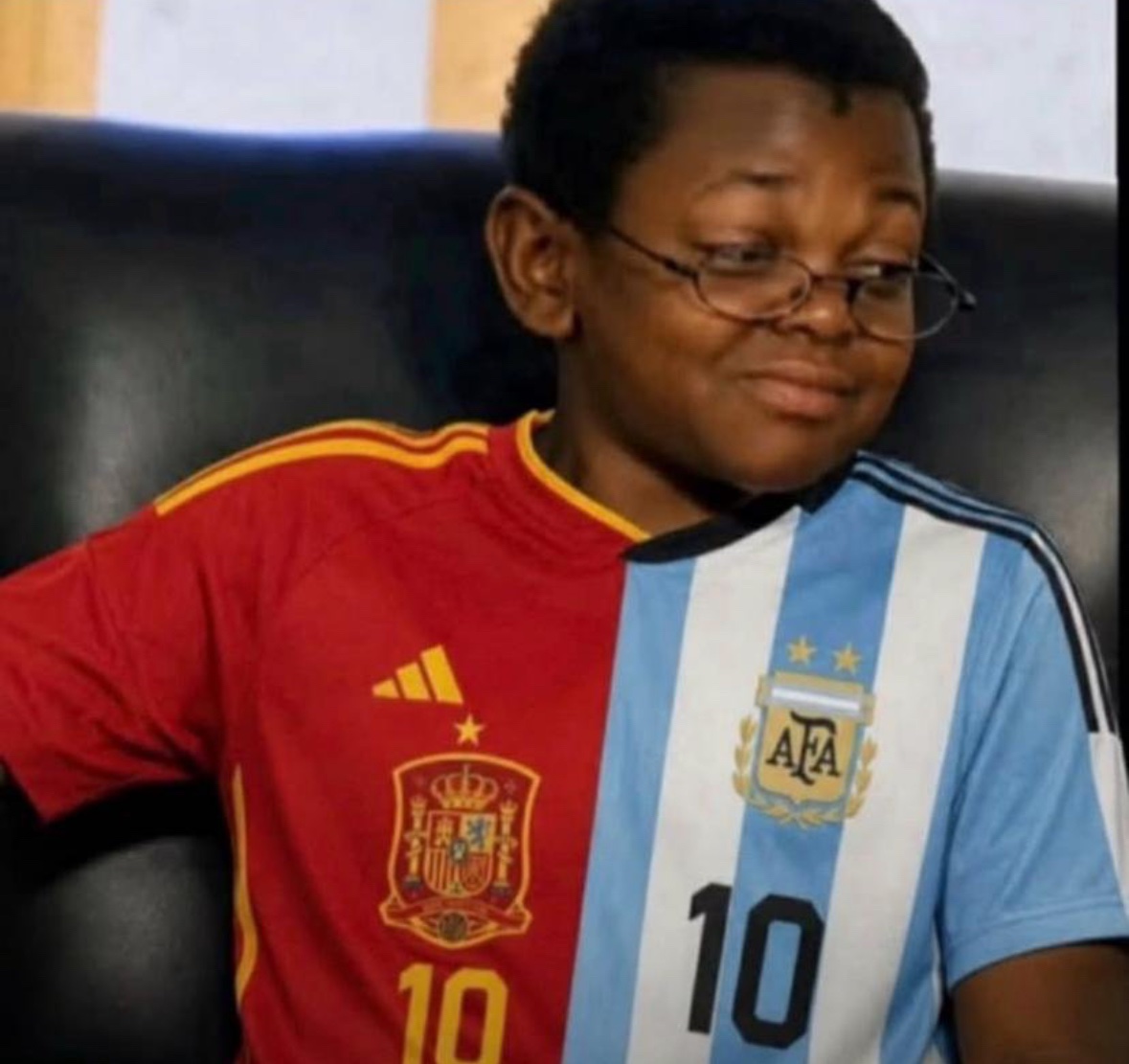 KOG_dey4u's tweet photo. @ESPNUK Me during the finals😭😅 https://t.co/C4etLAuak8