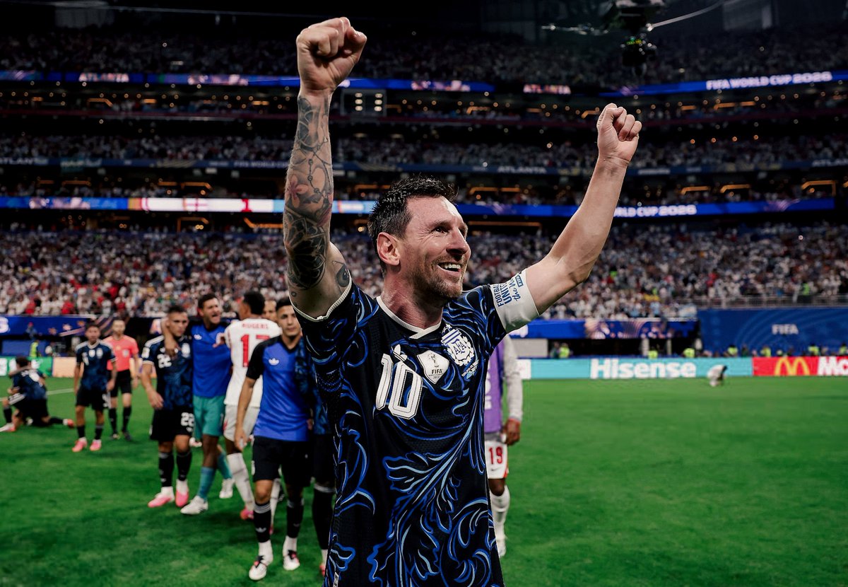 _gjr7's tweet photo. Lionel Messi
#FIFAWorldCup | #ENGARG https://t.co/Bnahn0ln8E