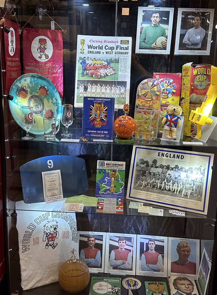 BygonesTorquay's tweet photo. Bobby Moore and the Boys of 66 legacy remains . Come and view our World Cup winning display which will be permanent https://t.co/US3rOYebrY