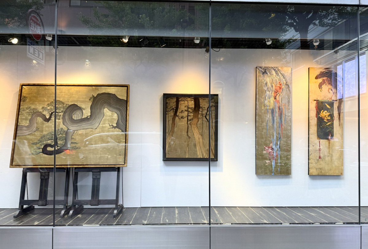 GINZA SIX Art glorieux インストール完了致しました！圧巻です🦅 本日