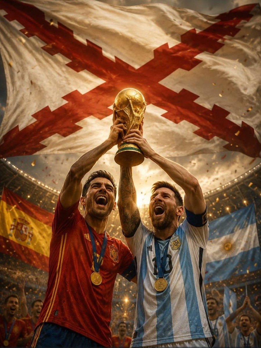 jperalesnieto's tweet photo. 🇪🇸🇦🇷 | Gane quien gane el Mundial la Hispanidad ya ha ganado. En la final del Mundial se hablará español en el corazón del Imperio yanqui. 

¡Gibraltar Español!
¡Malvinas Argentinas!

#España #argentinafinalista #Argentina #URGENTE #Españoles #Hispanidad #mundialdefútbol2026 #MundialDelFútbol2026 #Mundial #ULTIMAHORA #GibraltarEspañol #MalvinasArgentinas #Futbol