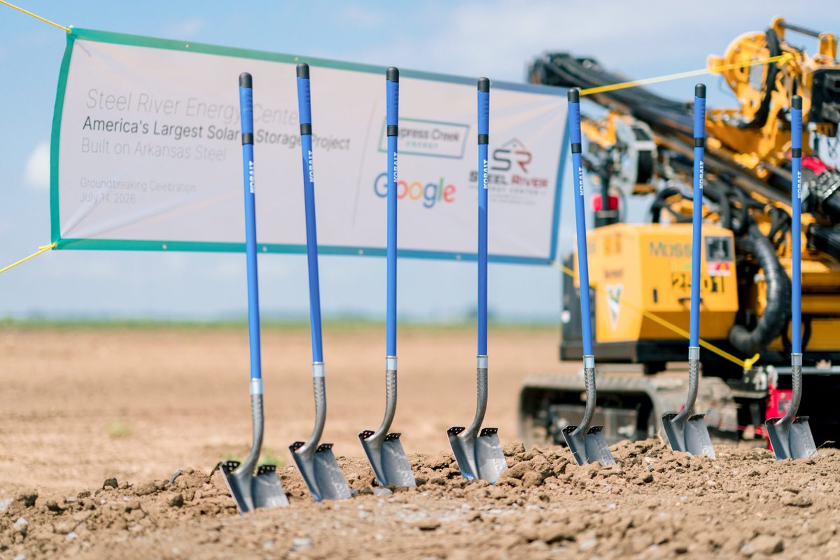 FactorThisMedia's tweet photo. Massive new Google-backed solar project poised to become nation’s largest, with US-made steel, modules https://t.co/KVIbHUNVHq
#Battery #EnergyStorage #Solar #UtilityScale #DTECH #DTECHDataCentersandAI #Renewables https://t.co/IbNHD63cj1