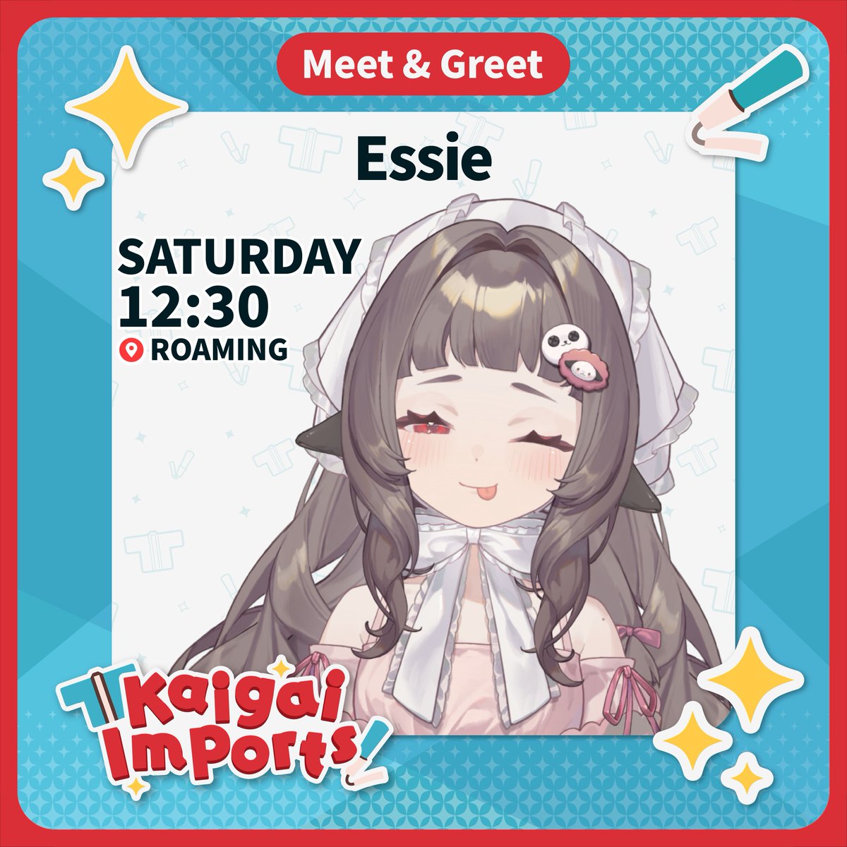 Kaigai_Imports's tweet photo. [GUEST ANNOUNCEMENT]

There is a cute sheep on the loose at #OffKaiGen5

@essie_ch will be wandering the halls on Saturday from 12:30 - 1:30. Find her to see which jersey she will be wearing! https://t.co/yFIkTRkrEv