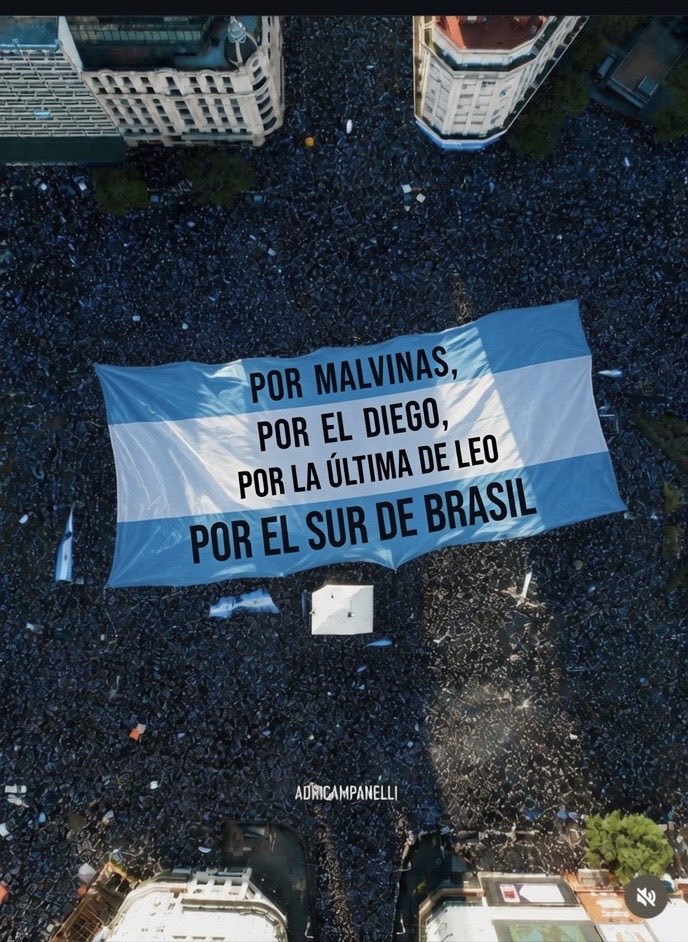 BCemFuria's tweet photo. Por Malvinas 
Por Diego
Por la última de Leo

POR EL SUR DE BRASIL 🧉 https://t.co/s3amYbSqBI