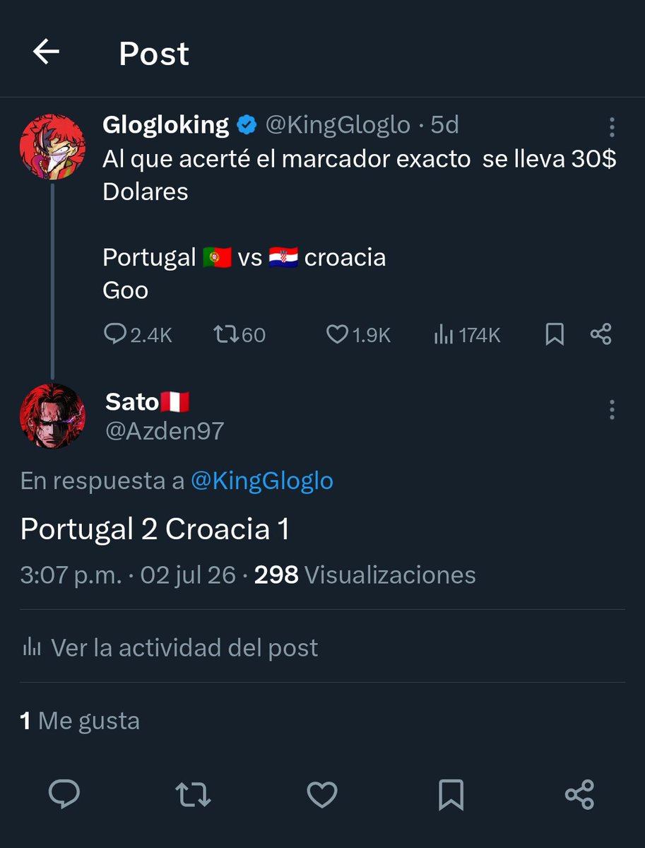 Azden97's tweet photo. @KingGloglo Págame lo que me debes oe https://t.co/p9ToazOZjT