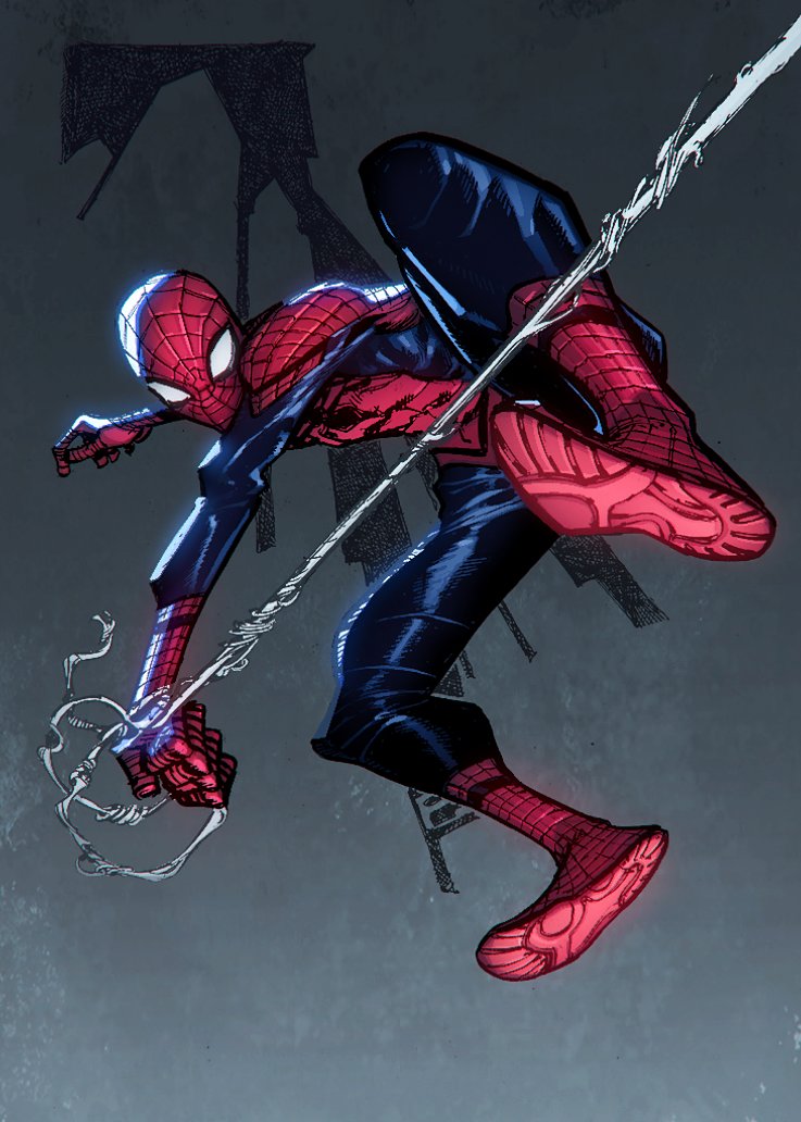Micao1750's tweet photo. Spider-Man - Marvel

✒️ @EricCanete 
🎨 @Micao1750 https://t.co/BqGfko8owD