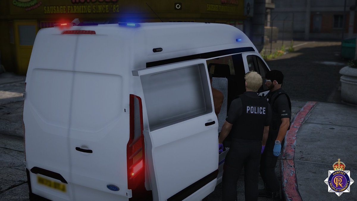 Hampset_Mick's tweet photo. On Sunday I joined City Centre R&amp;P. During the evening I attended several jobs;

🛍️ Shoplifter who decided to fight us
🔪  Male seen with a machette in someone's garden
❓ Sus Person walking around with a mask and body armour  
👚 2nd Shoplifter (Primark this time)

#Fictional https://t.co/L31La5bpUG