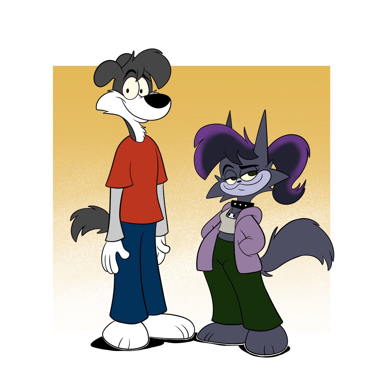 zachcartoonist's tweet photo. Would still love to see how you guys would draw Charlie &amp; Crystal in your own style! 

#DTIYS https://t.co/khj3ZMkjwv