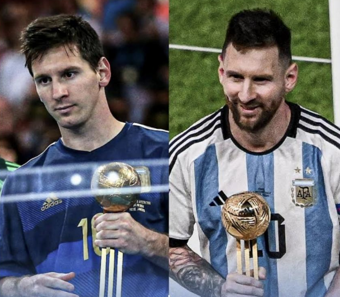 TouchlineX's tweet photo. 🚨 𝗖𝗥𝗔𝗭𝗬 𝗙𝗔𝗖𝗧: Lionel Messi could win his 3rd Golden Ball (Player of the Tournament) after the World Cup Final on Sunday. https://t.co/5gWuAUN5La
