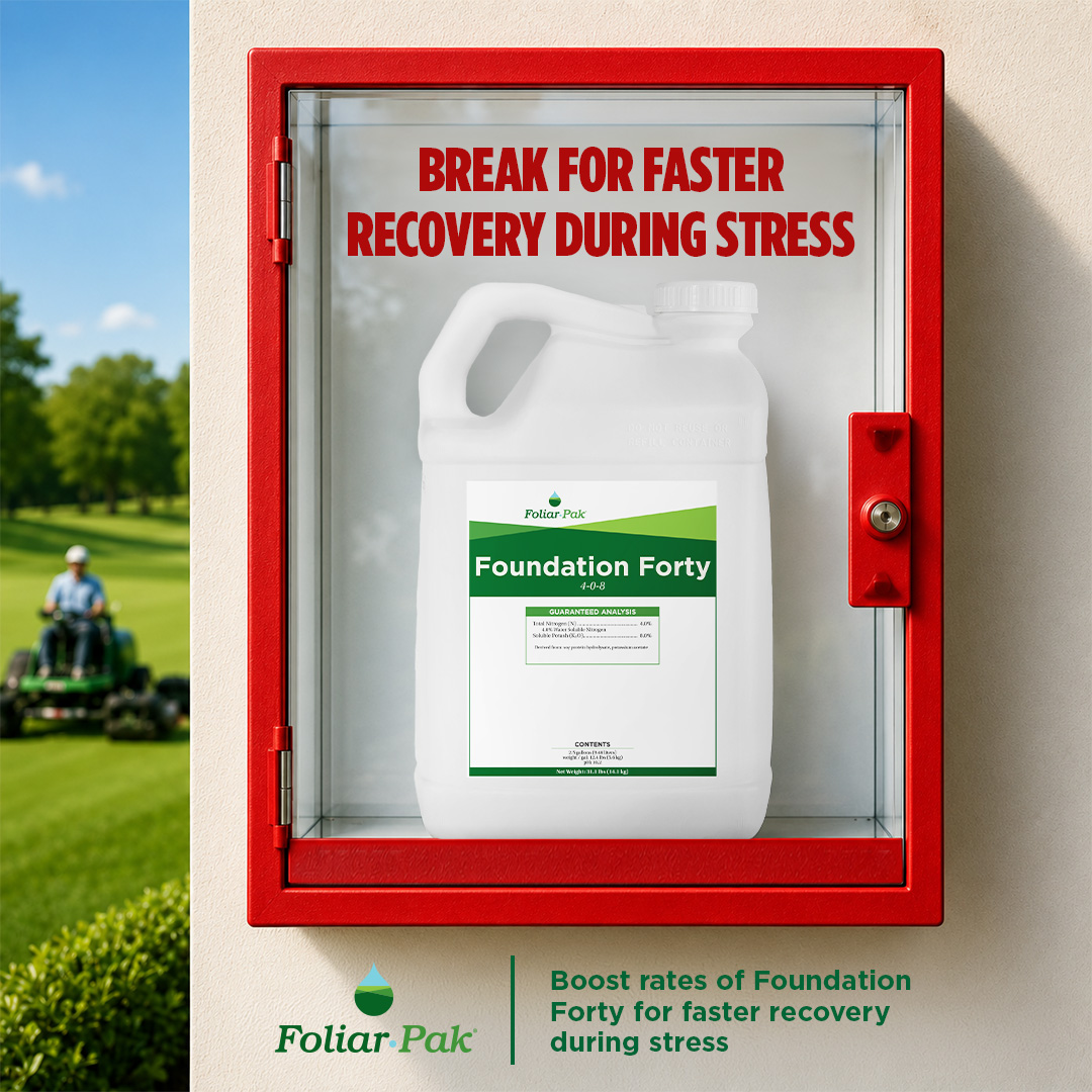 FoliarPak's tweet photo. In recovery scenarios, don’t be afraid to increase Foundation Forty rates when stress is high. While standard program rates are 0.5–1.5 oz., higher rates can help channel energy where the plant needs it most to battle stress and recover effectively. https://t.co/C0LFA2HVIC