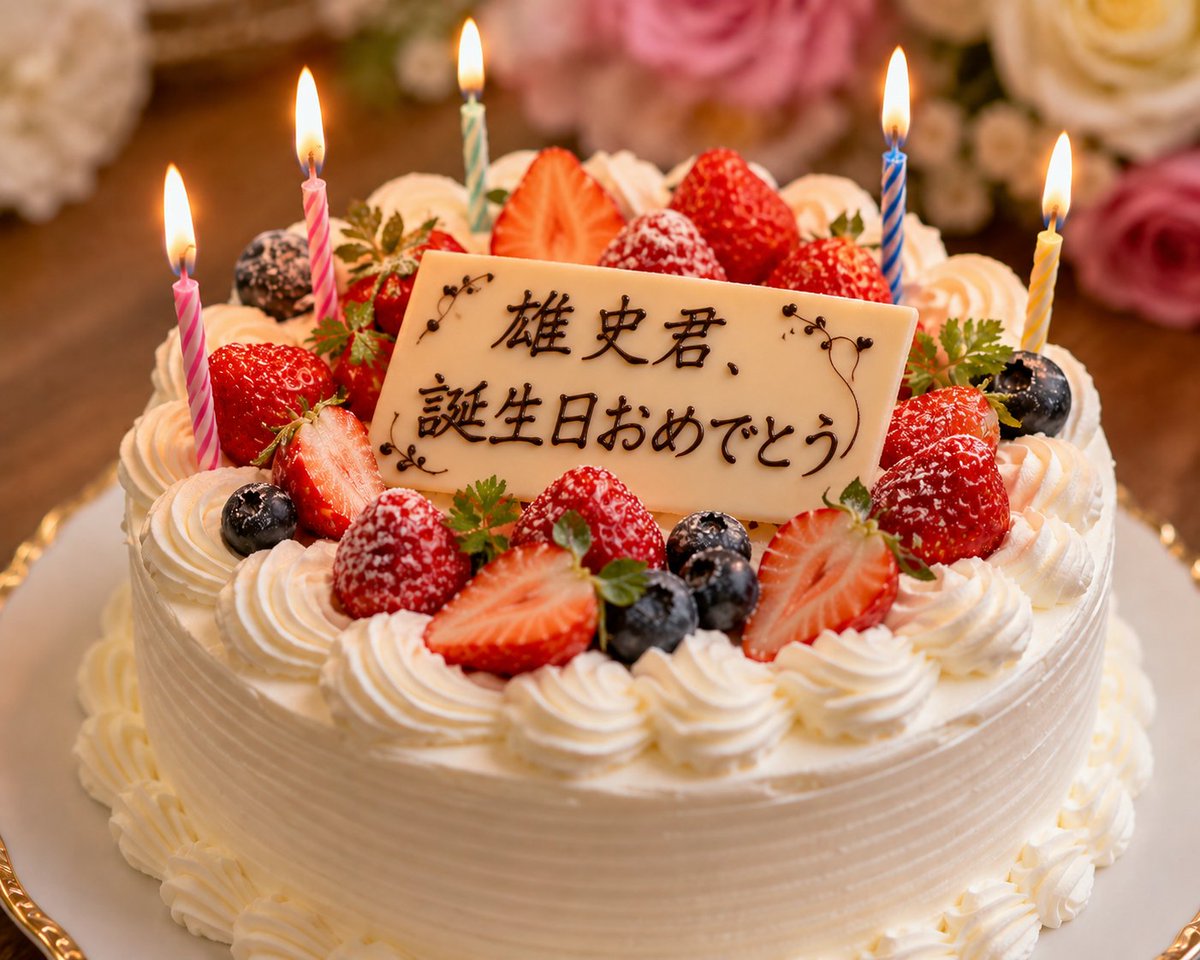 tomok1952's tweet photo. 松尾雄史さん、
お誕生日おめでとうございます♪

これからも素敵な歌を私たちに届けてください。

35歳の今年も素晴らしい年になりますように❤

#松尾雄史　さん https://t.co/bbI3EsgH1n