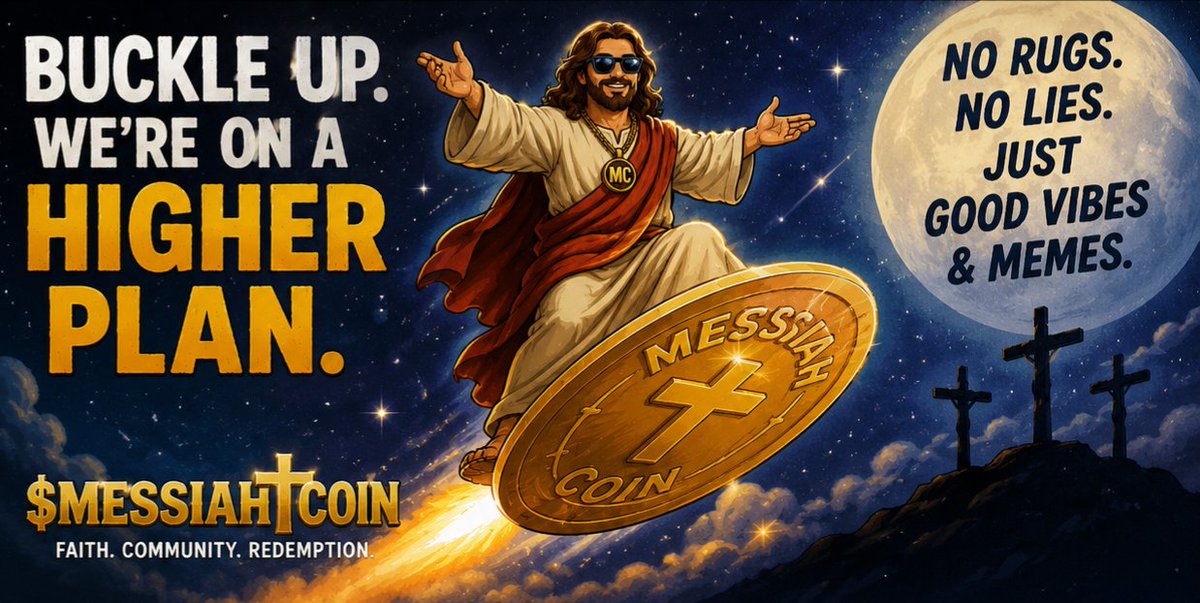 DEV_MESSIAHCOIN's tweet photo. @MrWhale NONE HIGHER THAN THE HIGHEST

$MESSIAH https://t.co/isEZ6i4tUa