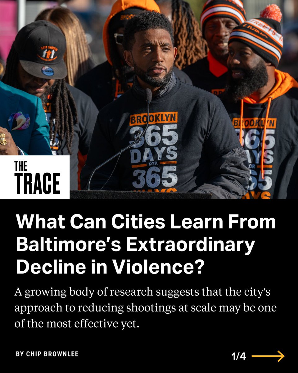 MayorBMScott's tweet photo. Our city has come a long way. Five years ago, they questioned whether this strategy would work.

Today, Baltimore is seeing its lowest number of homicides in 50 years and now this strategy and our city has become an example for cities across the nation.

This progress belongs to every violence interrupter, every law enforcement partner, every City and State partner, and every resident who believed in this work from the start.

But let me be clear: we’re not done. One life lost is still one too many. We will continue to ignore the noise and we will keep working.