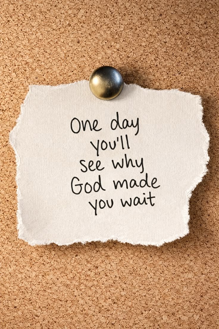 Jesuskingofki's tweet photo. One day you'll see why God made you wait. https://t.co/P9nKE3pdXn