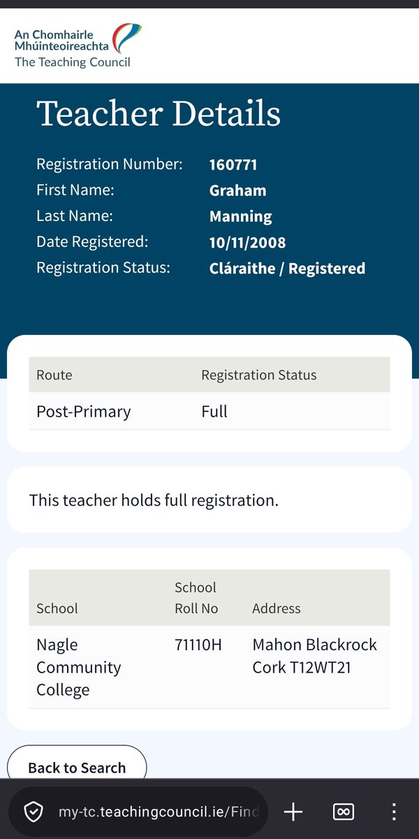 Virgil_7019's tweet photo. @GMbunchanumbers @RonanMullen He's in breach of the teaching council's own code of conduct.

Make your complaint here folks:
https://t.co/jKjHfCQqvP https://t.co/F3ZWajBNzI