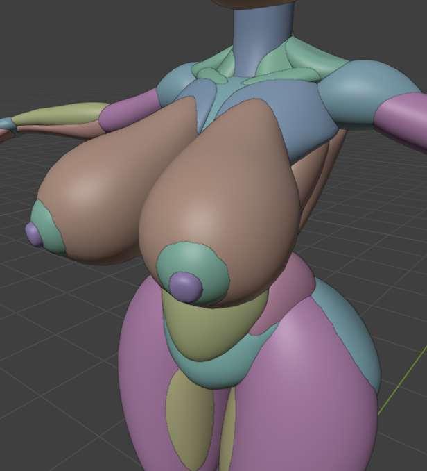 katarty8's tweet photo. THANKS YOU SO MUCH ‼️It seems creature number 4 will be the winner, so I decided to start advancing the 3D model.

#blender #VRChat #Furry #nsfw #lewd #3D https://t.co/AcKKjP53vD