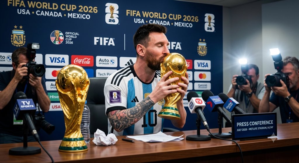 XallyDion's tweet photo. Messi on Sunday be like …..

-No Penalty.
-Most Assists 
-3 World Cup. 
-Broke some Fan base hearts. 
- Disappointed Ishowspeed. https://t.co/Jfccpqekcm
