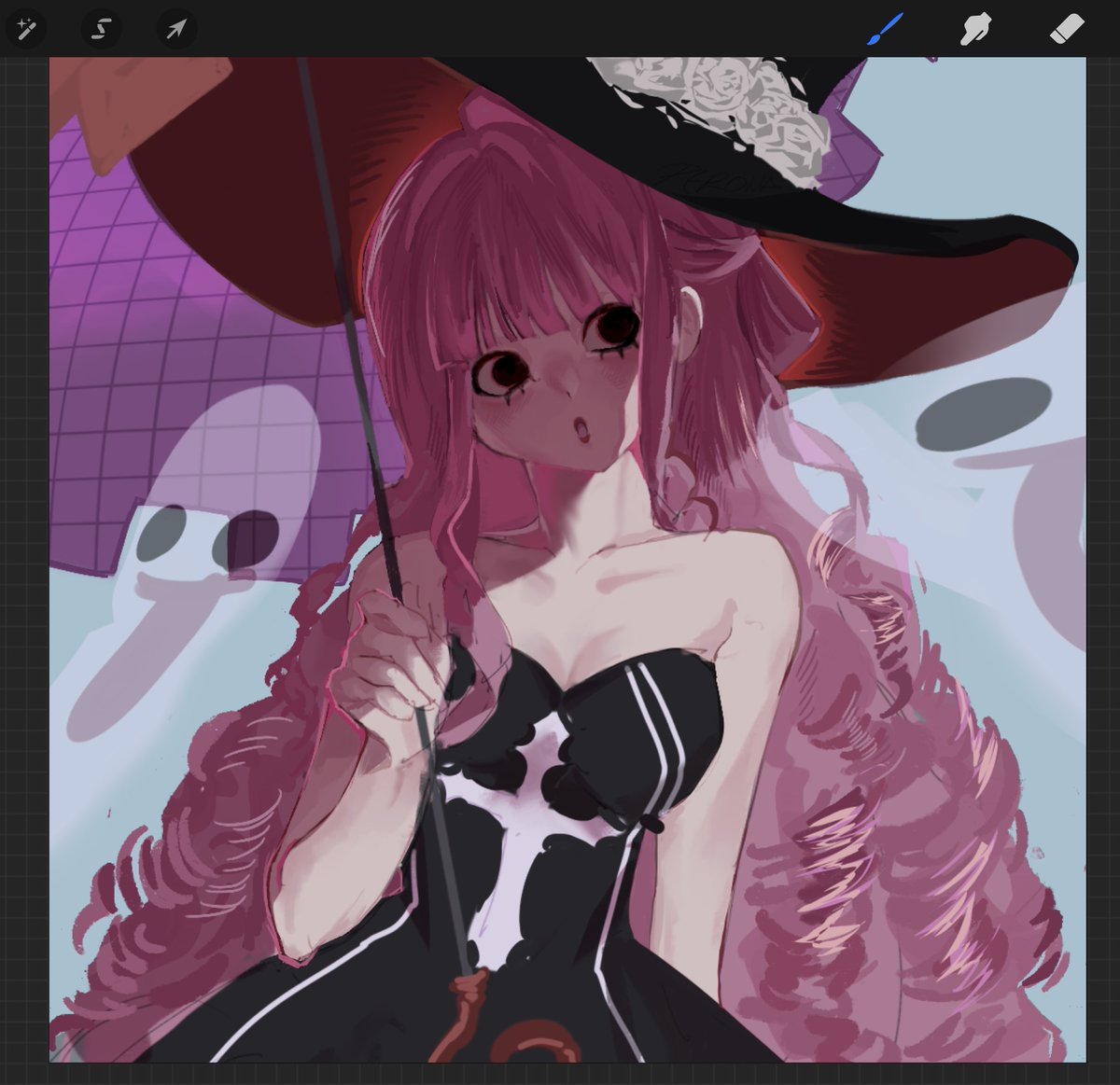 kmnkrsh's tweet photo. ハロハロハロハロ #PERONA #ONEPIECE #ペローナ https://t.co/x2kQouNsr1