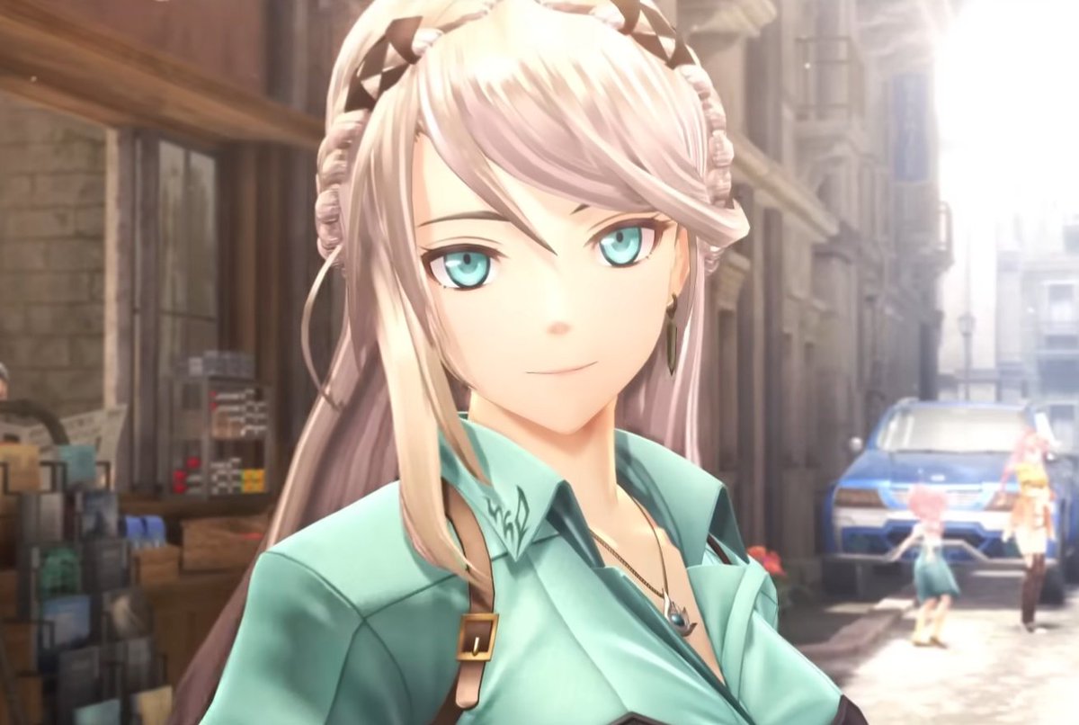 AvengerMags's tweet photo. Trails has SO many queens, and I love them. But here are my top four. 👸🧎‍♀️

☀️ Estelle 
🪽 Elaine
🏹 Alisa
🏙️ Elie https://t.co/rZtly6pFhn