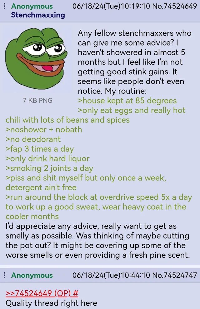 Greentext Poster tweet media