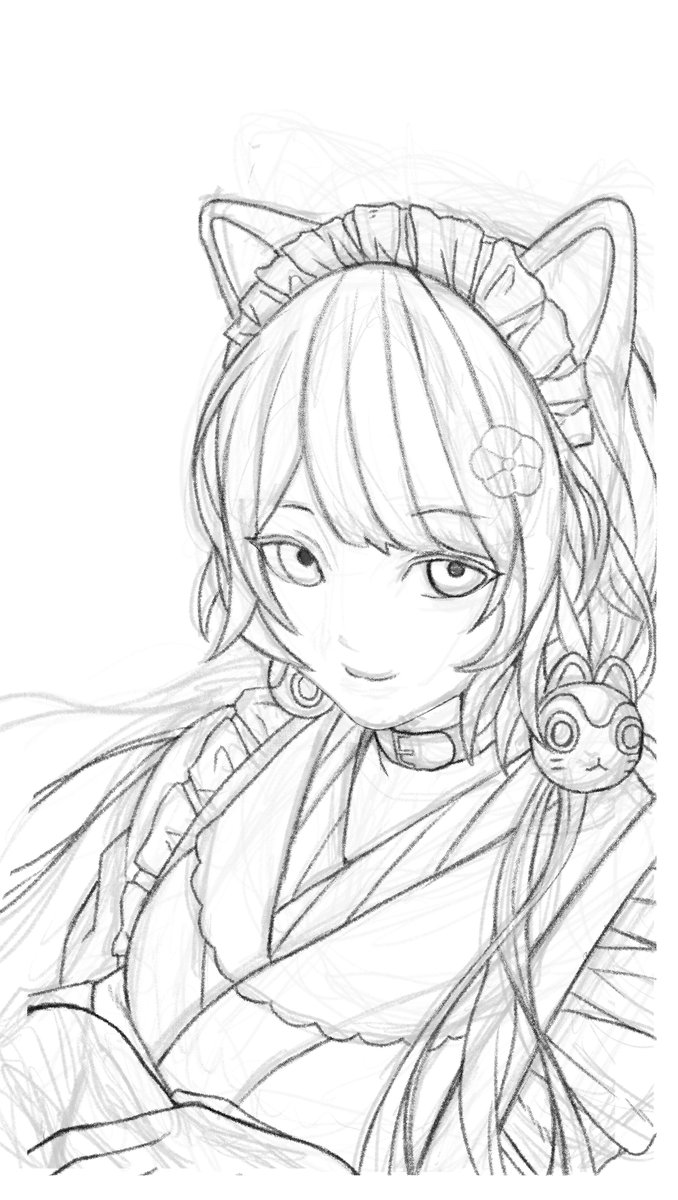 MARONcrmn's tweet photo. wip!! #にじさんじ https://t.co/Q0xDY0W4Ax
