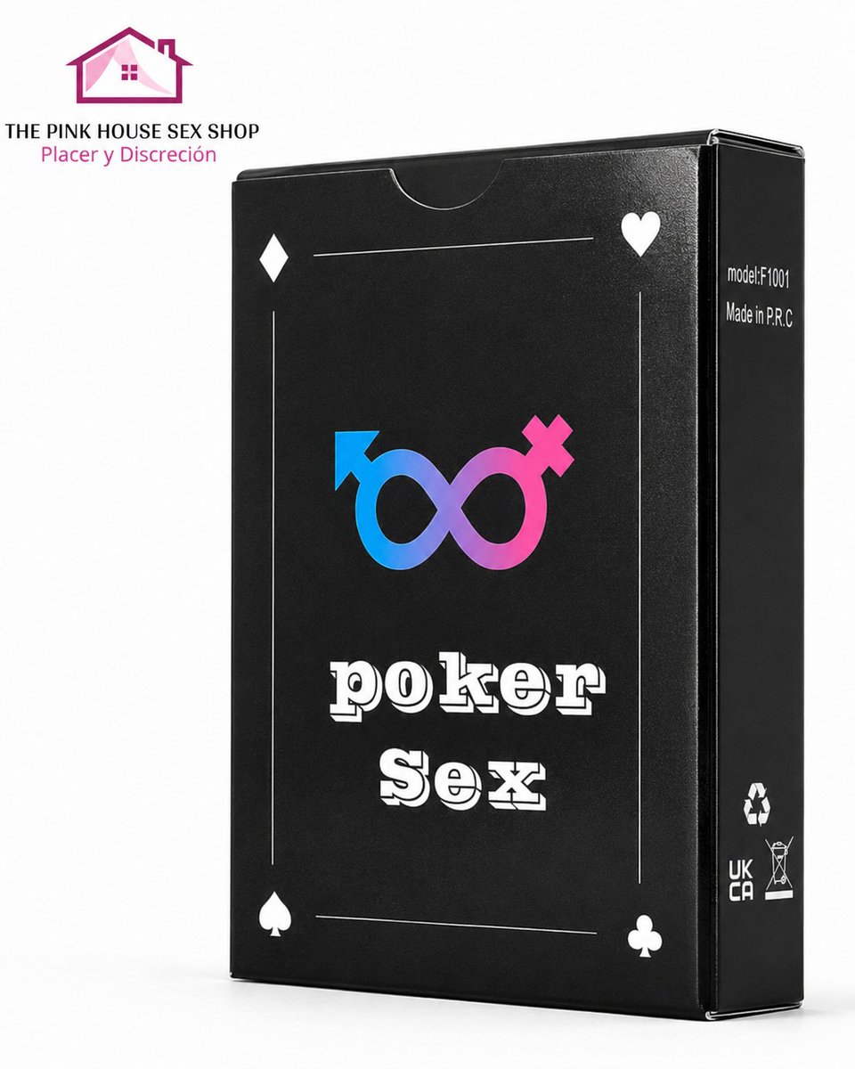 THEPINKHOUSESEX's tweet photo. CARTAS DE POSICIONES SEXUALES - POKER SEX

Este divertido set de póker viene con un total de 54 tarjetas, todas perfectamente alojadas en una bonita caja. Cada carta tiene su propia forma de posición sexual, agregando un elemento de emoción a sus juegos! https://t.co/UXVzKdYw89