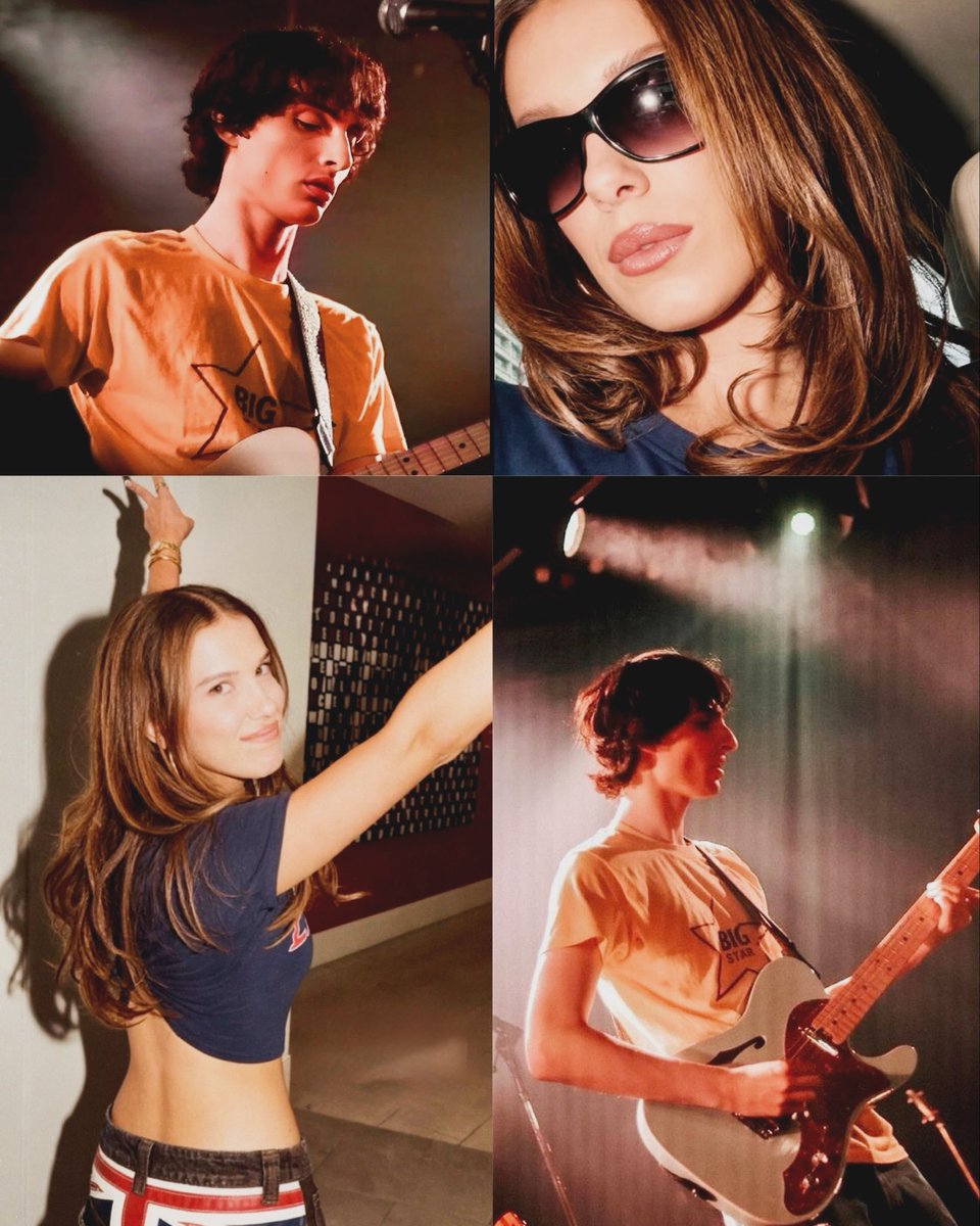 upside_meg's tweet photo. spice girl el x rock star mike au https://t.co/tBLVCEZEW0