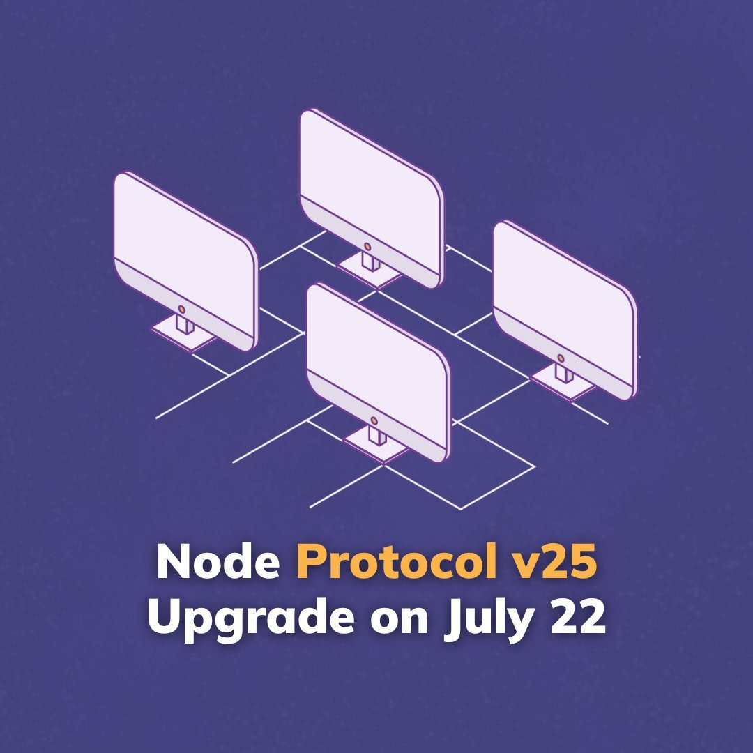 AnurodhhitMan's tweet photo. 🚀 Big update for $PI Network!
On July 22, $PI Protocol v25 is set to launch, bringing better network stability, improved reliability, and enhanced support for smarter, privacy-focused smart contracts.
#PiNetwork #Pi #PiNetworkupdates #CryptoSignals https://t.co/yWDppdGury