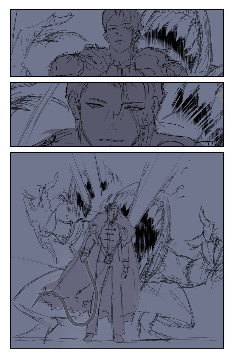 Arttaka101's tweet photo. 𝕋𝕙𝕖 ℍ𝔼ℝ𝕆 has arrived 

just a gift sketch @HeroAges
cuz im bored https://t.co/AfssyHt6kI