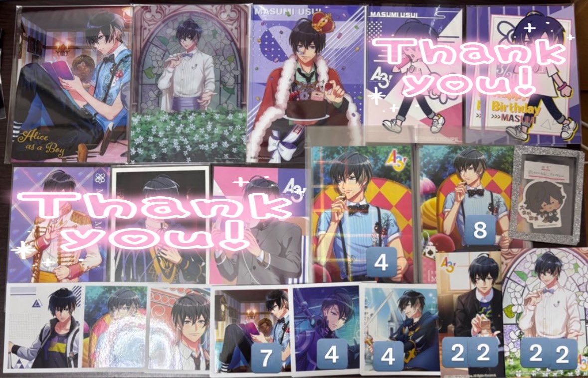 torihiki_toresu's tweet photo. 【交換 譲渡】A3！ ましコレ ロングステッカー チケコレ アニメイト 特典 ブロマイド ポスカ コースター ダイカットステッカー アクリルパネル アクスタ

譲
碓氷真澄 画像1~5

求
固ツイ
譲渡

お声掛け時にお値段を提示します https://t.co/7pTOrxTkKW