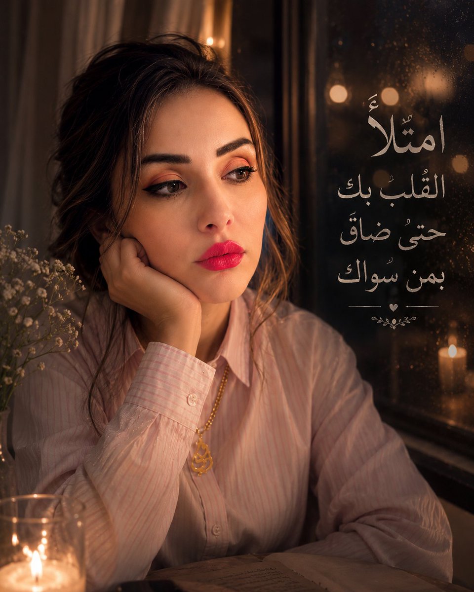 FayeAlsayab's tweet photo. امتلأ القلبُ بك حتى ضاق بمن سواك، فلم يعد يتسع لوجهٍ عابر، ولا لصوتٍ لا يشبهك. صرتَ المسافة بين نبضتين، والسبب الخفي لكل ابتسامةٍ مؤجلة، وكل تنهيدةٍ لا يعرفها أحد. وكلما حاولتُ أن أقتسم قلبي مع الحياة، وجدتك تحتل أركانه كلها، وكأنك الوطن الوحيد الذي لا يسمح للغريب بالإقامة فيه. https://t.co/ObYpjHAM02