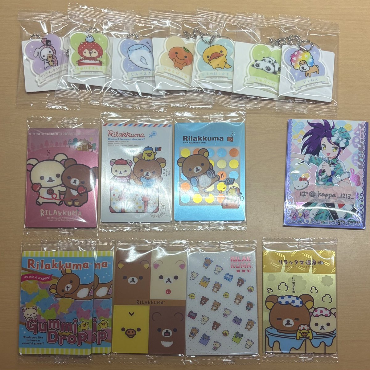 kappa_1213_'s tweet photo. 【交換 譲渡 買取 サンエックス アクリミニ ウエハース アクリルチャーム 】

譲▶︎画像1
求▶︎画像2～4、他グッズ、定価+送料

お気軽にお声掛けください🙇🏻‍♀️ https://t.co/L1jkytNHlS