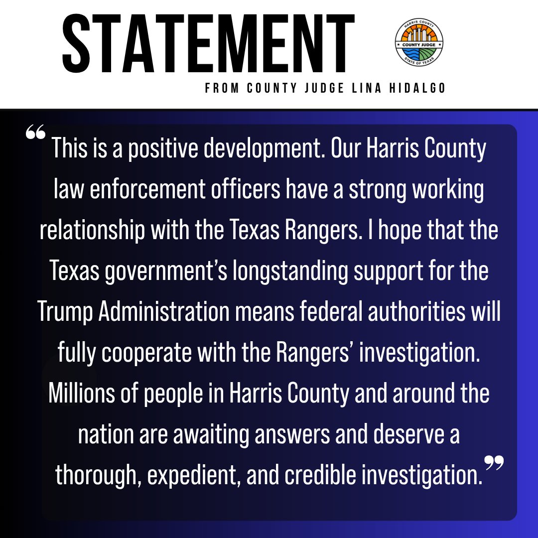 Office of Judge Lina Hidalgo tweet media