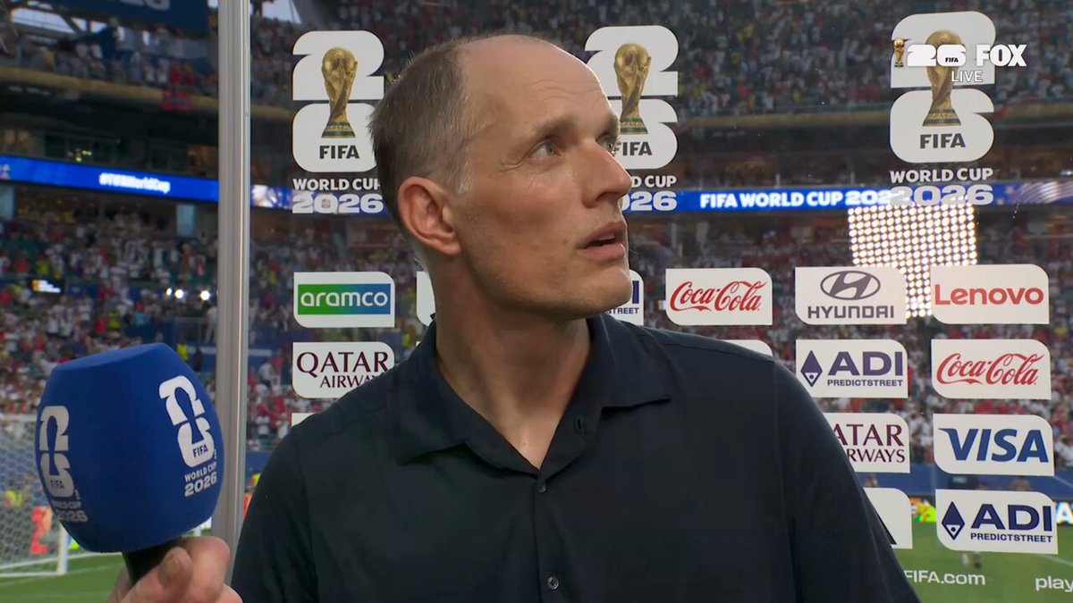 Sage_FCB's tweet photo. 🚨 Thomas Tuchel on Lionel Messi's masterclass against England.

🗣️ “We prepared for Lionel Messi in every possible way. We spoke about him before the game, showed clips, worked on our positioning and our pressing triggers. But some players simply cannot be prepared for completely, and Messi is one of them.

You can control him for long periods, and then in one moment he changes the entire match. That is exactly what he did tonight.

His two assists were not about luck or individual brilliance alone,they came from his understanding of the game. He sees spaces before anyone else does and has the calmness to make the right decision under enormous pressure.

What impresses me most is that at 39 years old, he doesn't rely on physical attributes. He controls the rhythm of the game with his intelligence, his timing and his ability to make everyone around him better.

England defended well for large parts of the match, but against players like Messi, one small mistake is enough. He doesn't need ten opportunities,he only needs one.

It is a difficult defeat to accept because we knew exactly what he was capable of, yet we still couldn't stop him when it mattered most.

Two assists in a World Cup semi-final and another World Cup final for Argentina. We are talking about one of the greatest players football has ever seen, and tonight he reminded the world why.”