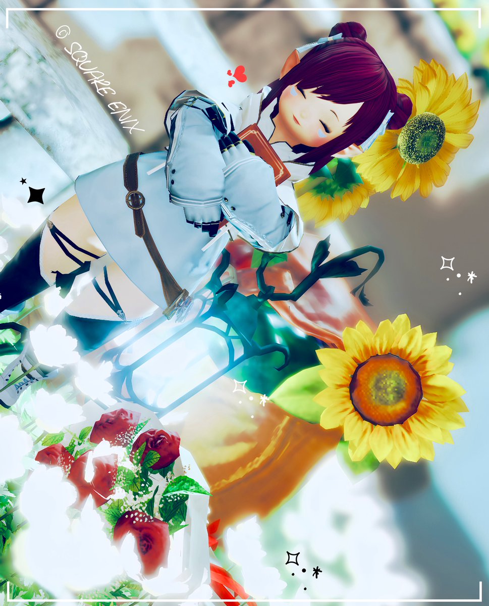 MeRRyFF14's tweet photo. 📍 #めりちゃんち 
おはよう🌻(  ¯꒳​¯ )ᐝ

遅くまで、ハウジングしてたから眠たい( ˘꒳​˘  )ｽﾔﾋﾟ…今日も頑張ってお仕事！
#FF14 ￤#ララフェル ￤#おはララ https://t.co/4331vApYkT