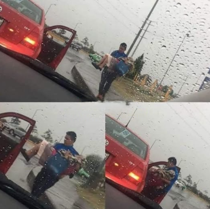 Planoinforma's tweet photo. 🙏🏼🌧️ ¡Digno de recordar! Durante una fuerte lluvia en Querétaro un jóven rescató a una mujer de la tercera edad y le dio un aventón. Es importante reconocer que todavía hay mucha gente que tiene gestos de bondad. ¡Sigámoslo haciendo!
#viralpost https://t.co/0rw4TzEyd8