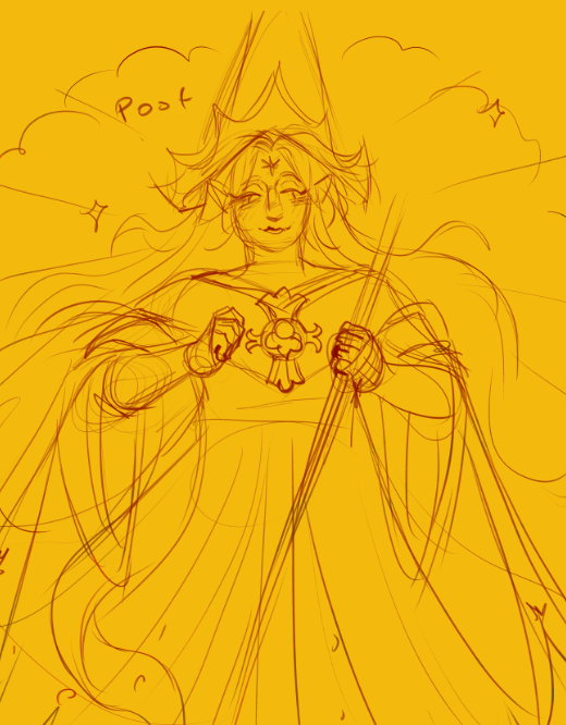 SunnyEclipseV's tweet photo. old sketches from a game moment that sparks joy. 
✨💛🌻🌼 https://t.co/HgXRiiv4Sl