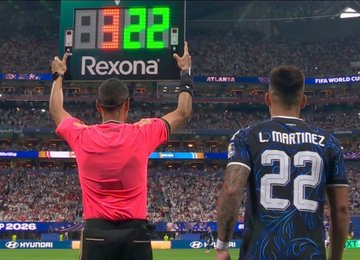 SpoofyBTC's tweet photo. Look at the in-match substitutions for Argentina today. 

#3 off for #22. 322 = Skull And Bones

#7, #19 and #4 all standing perfectly together. 

Final is on 7/19. Argentina looking for World Cup #4. 

Cancelled "Finalissima" Spain vs Argentina match was to be played on MARCH 27, 2026.

March 27 to July 19 is exactly 3 months 22 days.

Scripted magic. 🪄