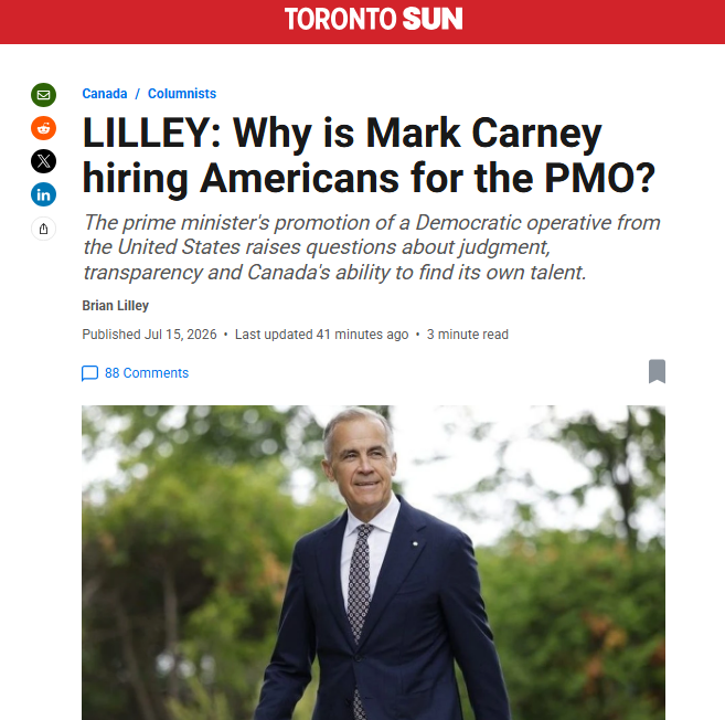 cbcwatcher's tweet photo. "Now, Johnson is one of the most powerful people in the Canadian government, and the public knows very little about her.

Calls to several people who work closely with the Carney government on the trade file revealed that Johnson is apparently something of a mystery within Carney’s office.

“I never heard of her until now,” one source said."