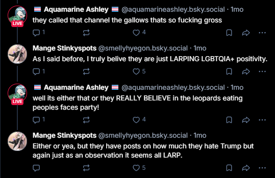 HARBINGER_VR's tweet photo. @Sour_blu3 Called a Babyfur streamer out in their Twitch chat for sexualizing their babyfied sona

They spent 2 weeks having their community stalk me, "infiltrate" my discord, and then screenshot shit out of context (my wall of shame/banning channel) to try and paint me as a MAGA / "Larper" https://t.co/UEKgwXZHnU