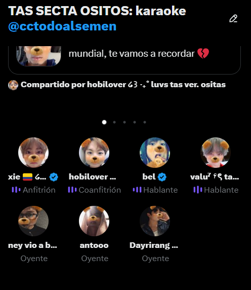 hobitosloyaldog's tweet photo. PT4 NO PARAMOS ❤️‍🔥❤️‍🔥❤️‍🔥❤️‍🔥 https://t.co/FlJc3nExd9
