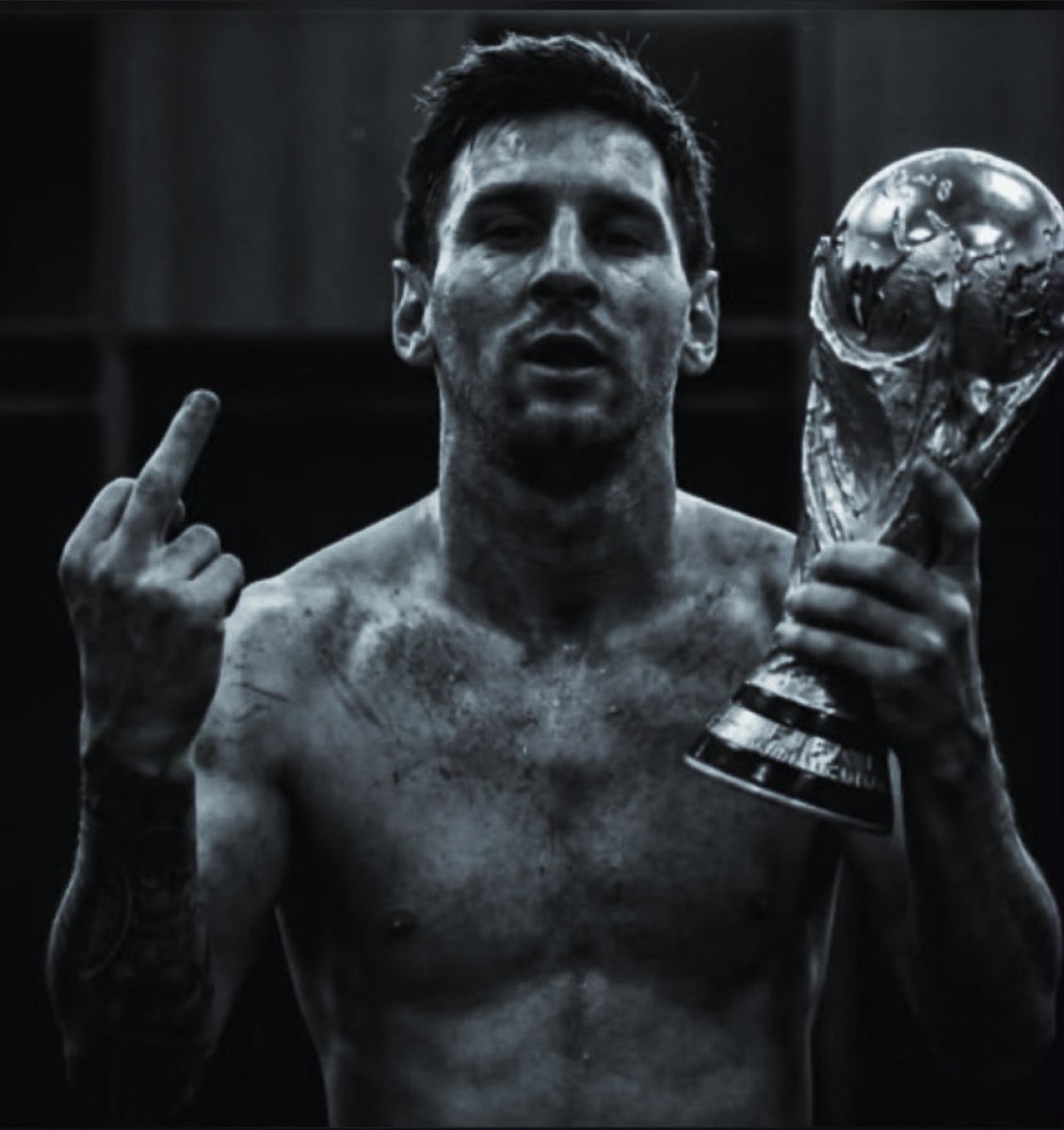 Guccistarboi's tweet photo. Is  WIZKID 🐐 and  LIONEL MESSI 🐐 

The source to your happiness too?🤍😇 https://t.co/lNJ7UYeuGM
