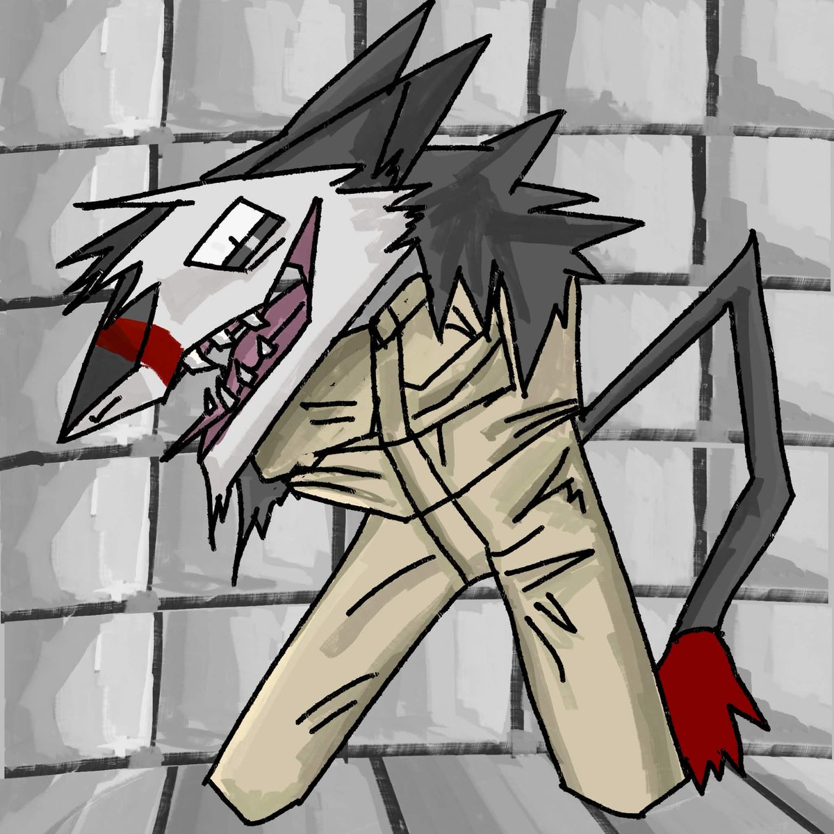 DevSergal's tweet photo. Crazed sergalman https://t.co/V8RiXXohAe