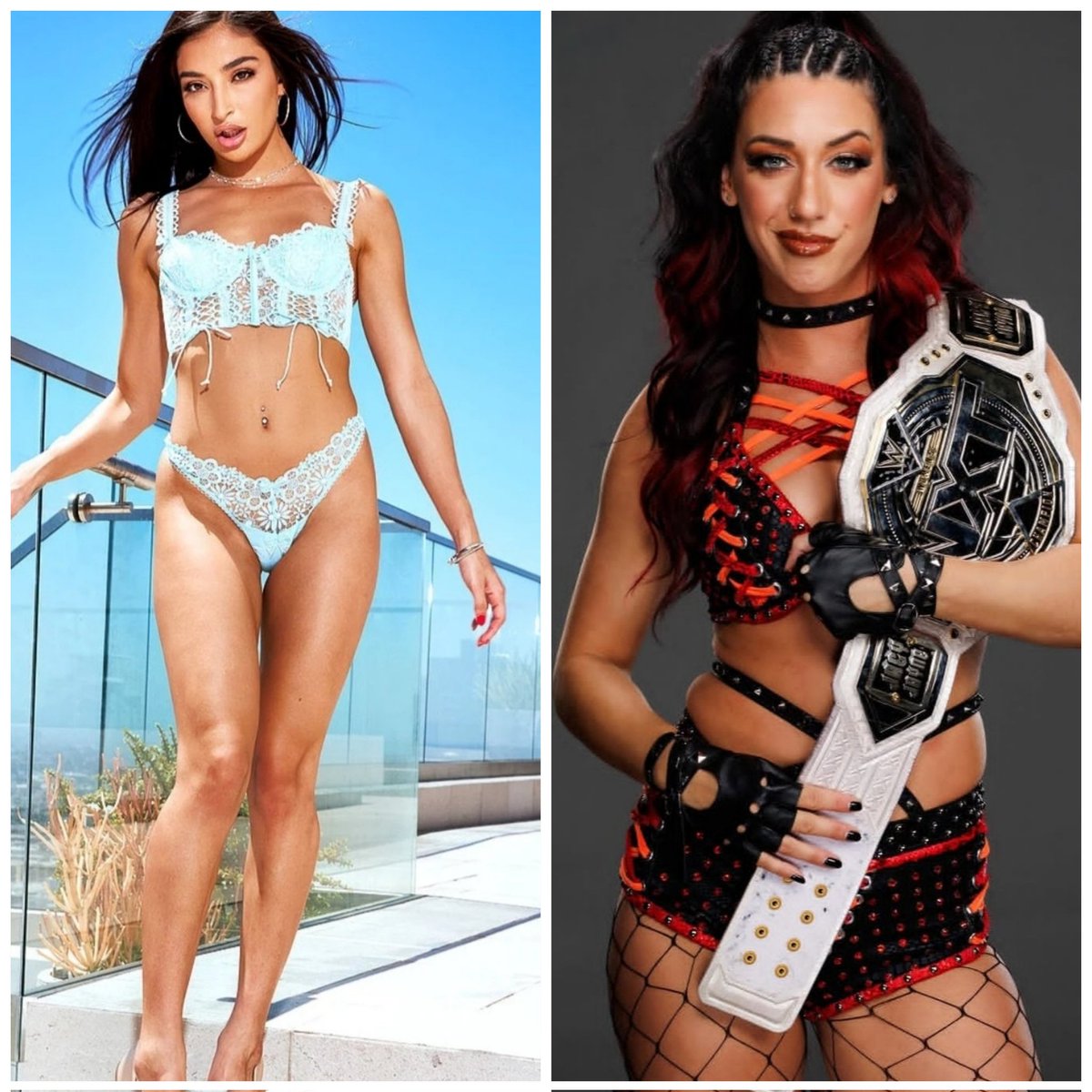amofezi's tweet photo. idk why I get Emily willis vibes from WWE jacy Jane , 
maybe because of simple face style like your ex girlfriends and hot performance ... 
What do you think? https://t.co/5mKftn1Hcy