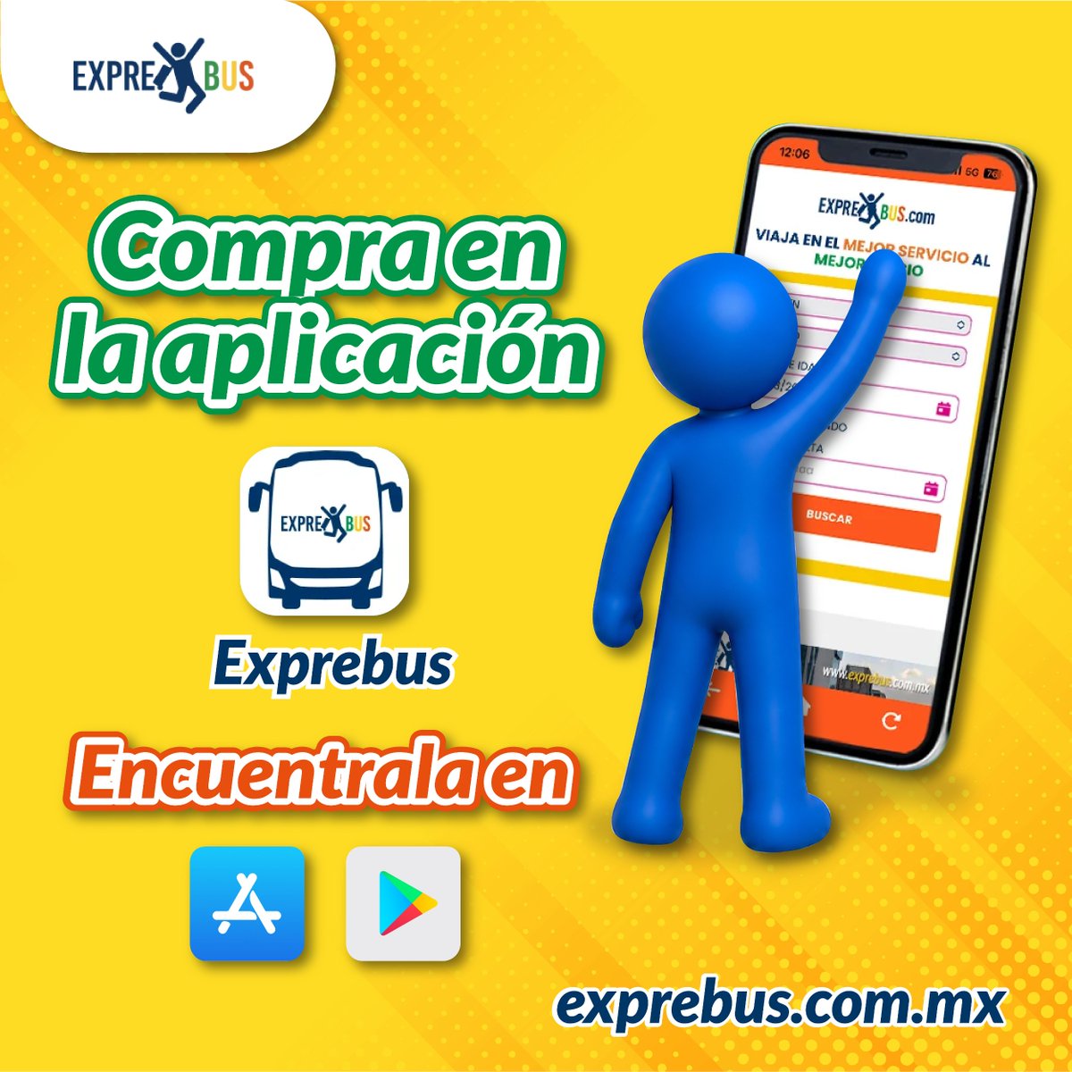 exprebus's tweet photo. Viaja cómodo, seguro y al mejor precio con Exprebus. Compra tus boletos en https://t.co/RVWZV5WXSI 💻️
#Exprebus #ViajaMejor https://t.co/xfPPixs2Se